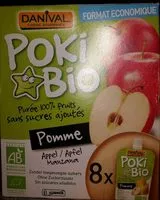 Mängden socker i Poki Bio Pomme