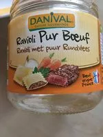 Mängden socker i Raviolis Boeuf