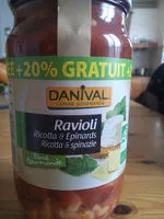 Mängden socker i Ravioli Ricotta & Epinards