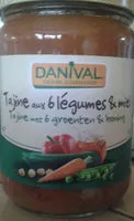 Mängden socker i Tajine Aux 6 Légumes & Miel
