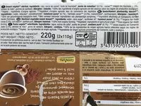 Mängden socker i Les petits desserts noisette & cacao