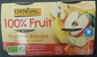 Mängden socker i Purée Pomme Banane