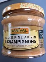 Mängden socker i Sauce Fine Vin Et Champignons