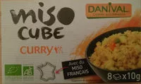 Mängden socker i MISO CUBE CURRY DOUX