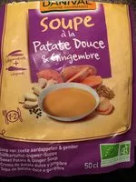 Mängden socker i Soupe à la patate douce & gingembre