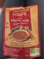 Mängden socker i Soupe à la Marocaine façon Chorba