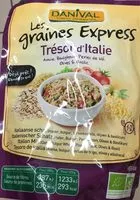 Mängden socker i Les graines express trésor d’italie