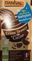 Mängden socker i Crème dessert au Cacao