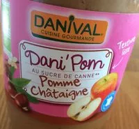 Mängden socker i Dani'Pom pommes chataignes