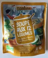 Mängden socker i Soupe aux 12 légumes