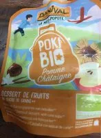 Mängden socker i Pokibio pomme chataigne