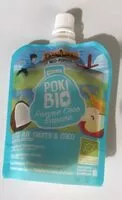 Mängden socker i Poki bio pomme coco banane