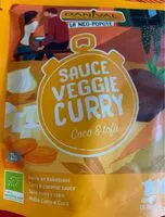 Mängden socker i Sauce veggie curry