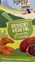 Mängden socker i Dessert végétal amande&cacao