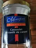 Mängden socker i Cassoulet au confit de canard