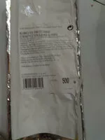 Mängden socker i aliance foie gras de canard et noisette