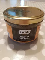 Mängden socker i Rillettes Pur Canard, Le Pot De 180g