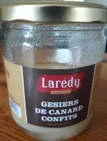 Mängden socker i Gesiers de canard confits