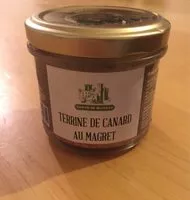 Mängden socker i Terrine de canard au magret