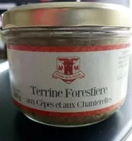 Mängden socker i Terrine forestière aux cèpes et chanterelles