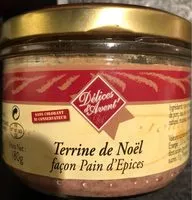 Mängden socker i Terrine de Noël