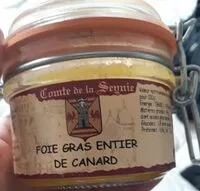 Mängden socker i Foie gras entier de canard