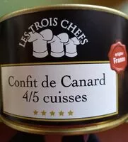 Mängden socker i Confit de canard