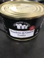 Mängden socker i Manchons de canard confits