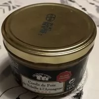 Mängden socker i Confit de Foie de Volaille à l'Armagnac