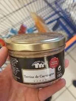 Mängden socker i Terrine de campagne