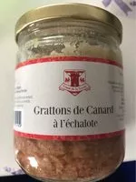 Mängden socker i Grattons de Canard à l'échalote