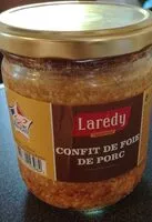 Mängden socker i Confit de foie de porc