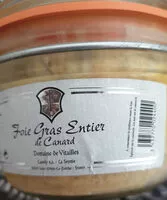 Mängden socker i FOIE ENTIER de CANARD