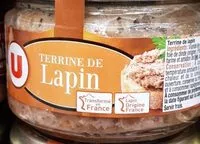 Mängden socker i TERRINE DE LAPIN