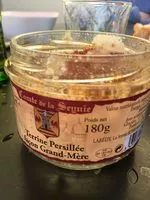 Mängden socker i Terrine persillée façon Grand Mère