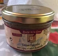 Mängden socker i Terrine forestière aux cèpes et aux chanterelles