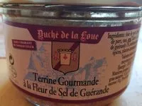 Mängden socker i Terrine gourmande a la fleur de sel de guerande