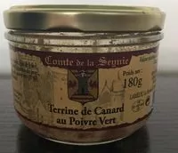 Mängden socker i Terrine De Canard Au Poivre Vert