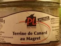 Mängden socker i Terrine de canard