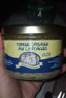 Mängden socker i Terrine paysanne aux châtaignes