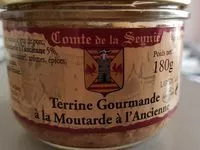 Mängden socker i Terrine gourmande à la moutarde à l'ancienne