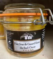 Mängden socker i Foie gras de canard entier du Sud-Ouest