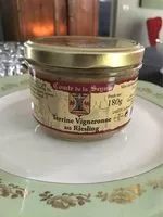 Mängden socker i Terrine vigneronne au riesling
