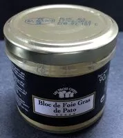 Mängden socker i Bloc de Foie Gras de Pato