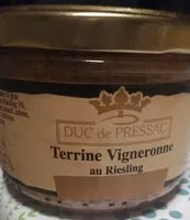 Mängden socker i Terrine de campagne aux cèpes