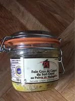 Mängden socker i Foie gras de canard