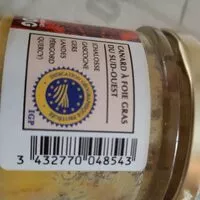 Mängden socker i Foie gras de canard du sud-ouest