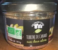 Mängden socker i terrine de canard aux deux olives