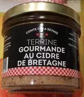 Mängden socker i Terrine gourmande au cidre de Bretagne