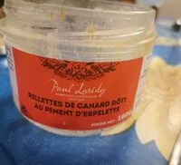 Mängden socker i Rilette de canard rôti